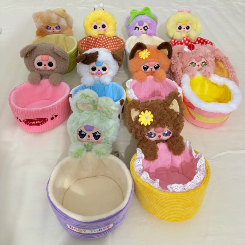 Baby Products Gift Baskets - Originele Baby Three Opbergmandje Vinyl Pluche