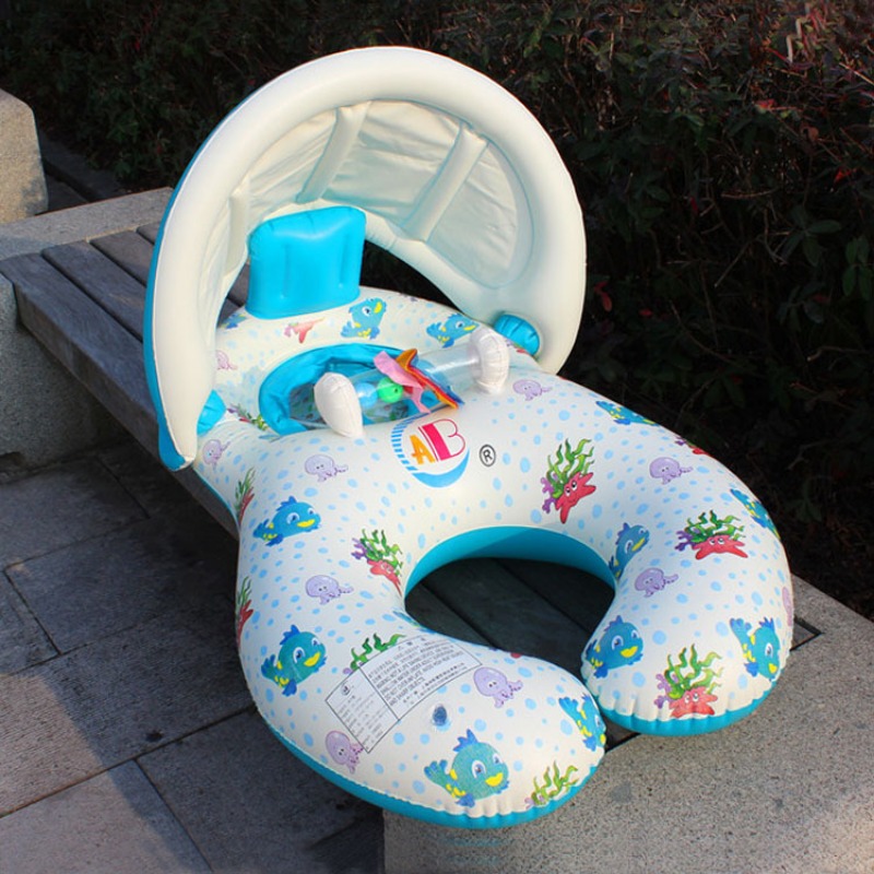 Baby Swimming Floater - Baby Zwemband Opblaasbaar Zwemring voor Baby's