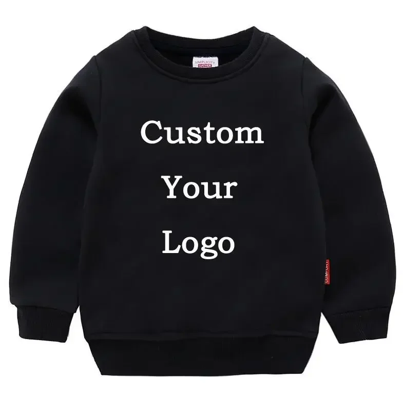 Baby Products Logo - Aangepaste afbeelding bedrukt jongens meisjes sweatshirt