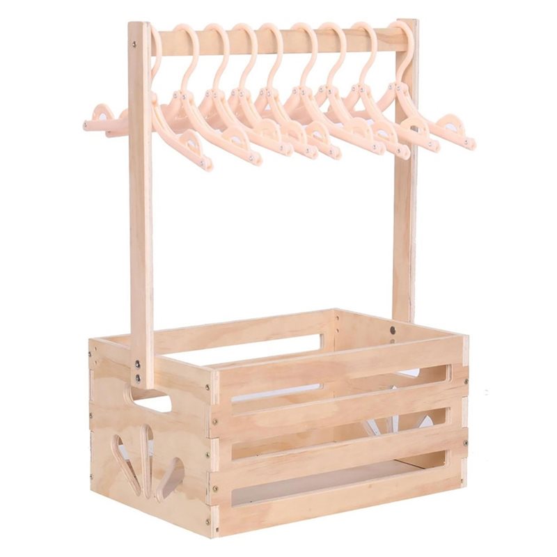 Baby Products Gift Baskets - A25F-Houten babyshower cadeaumand, opbergkist voor de