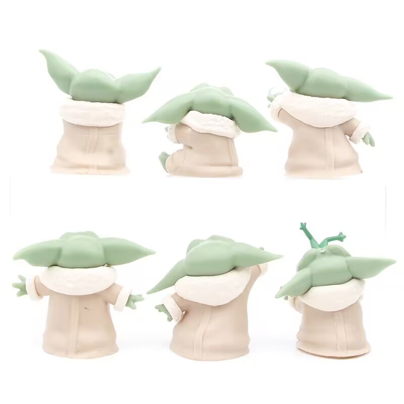 Baby Yoda Products - 6PCS Star Wars 4-6cm Speelgoed Master