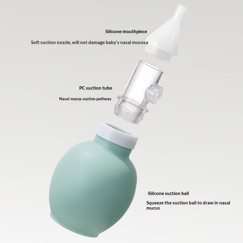Nasal Aspirator - Zachte Neuszuiger Voor Baby Anti-Back Flow