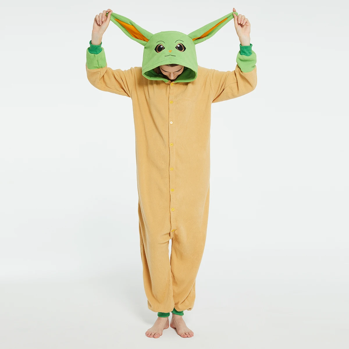 Volwassenen Yoda Baby Grogu On - Baby Yoda Products recensie en prijs