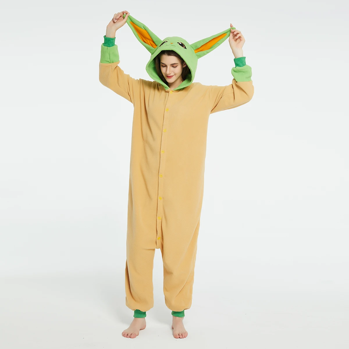 Volwassenen Yoda Baby Grogu On - Baby Yoda Products recensie en prijs