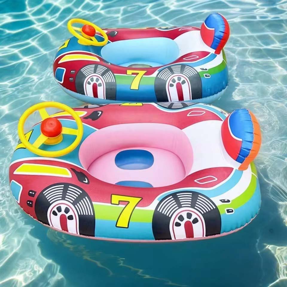 Babyzwembadvlot, schattig auto - Baby Swimming Floater recensie en prijs