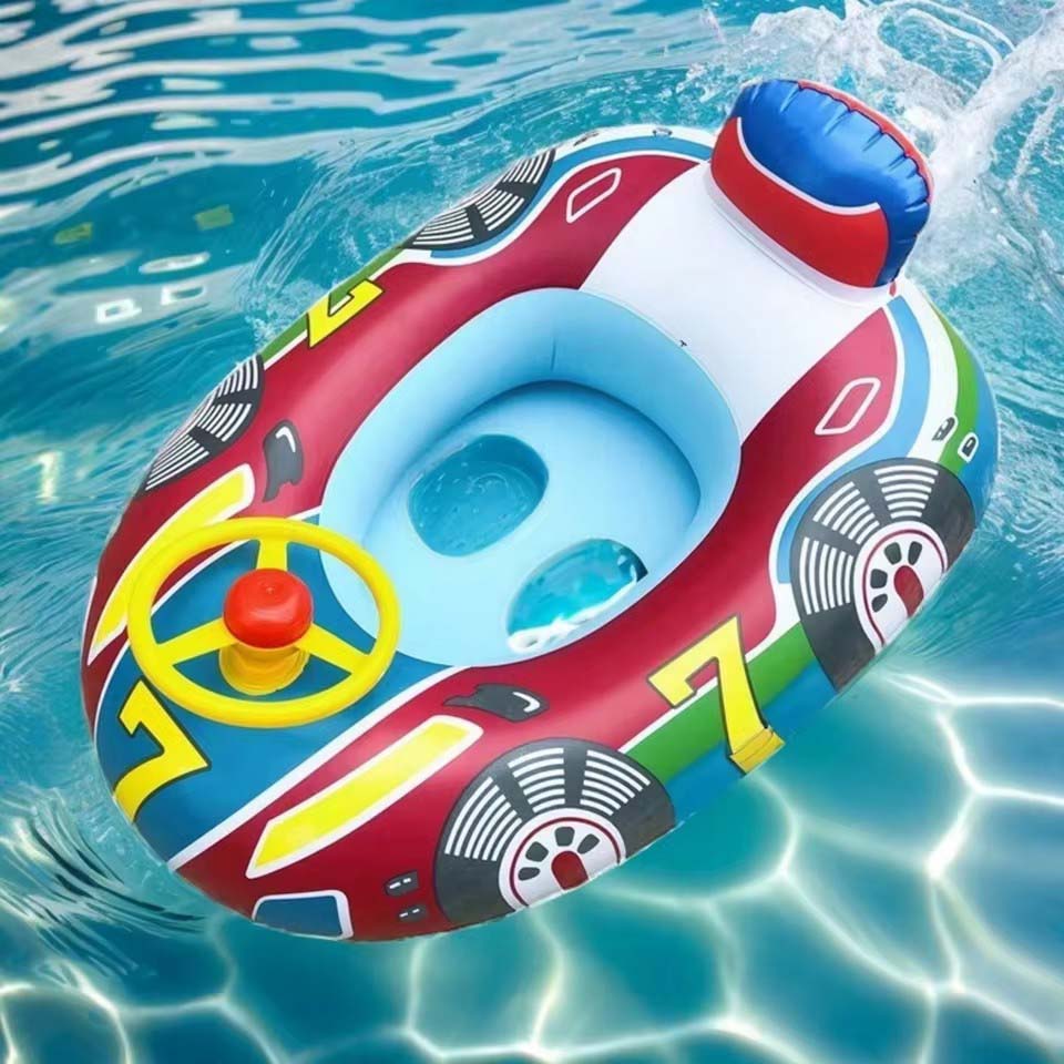 Babyzwembadvlot, schattig auto - Baby Swimming Floater recensie en prijs