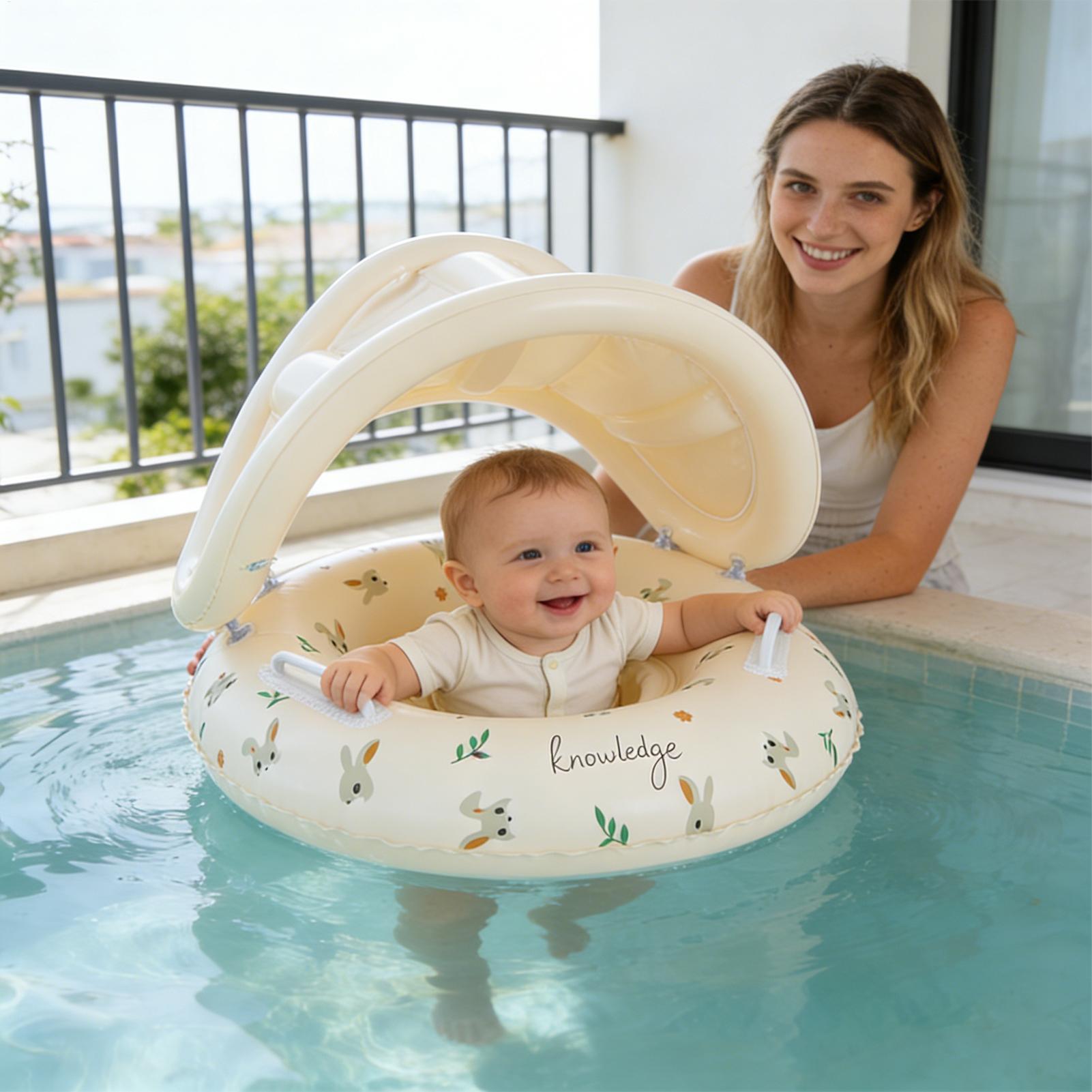 Babyzwemring Opblaasbare zwemr - Baby Swimming Floater recensie en prijs