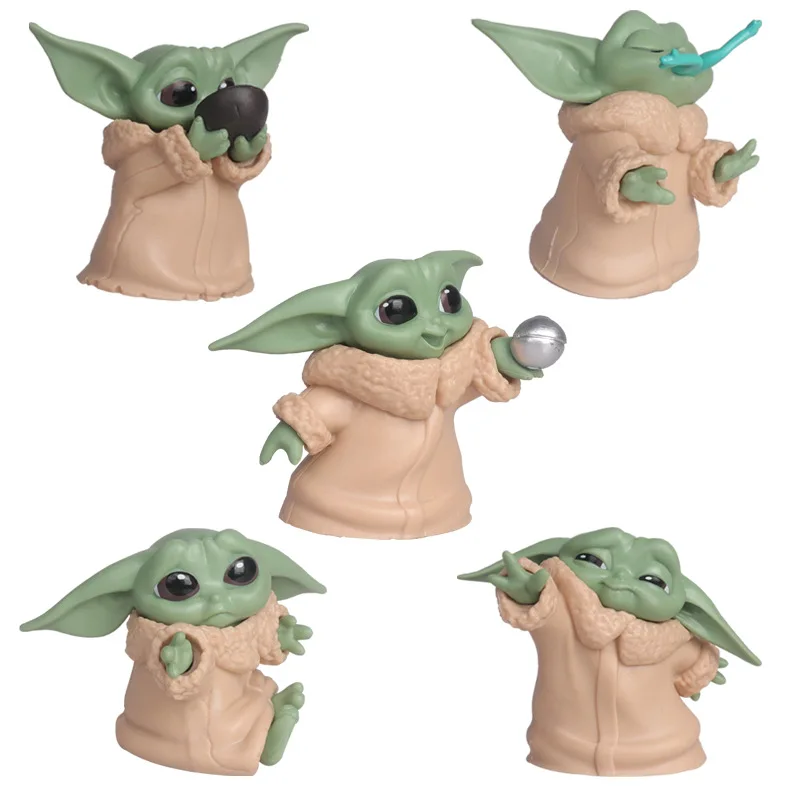 Bandai 5 stks Star Wars Speelg - Baby Yoda Products recensie en prijs